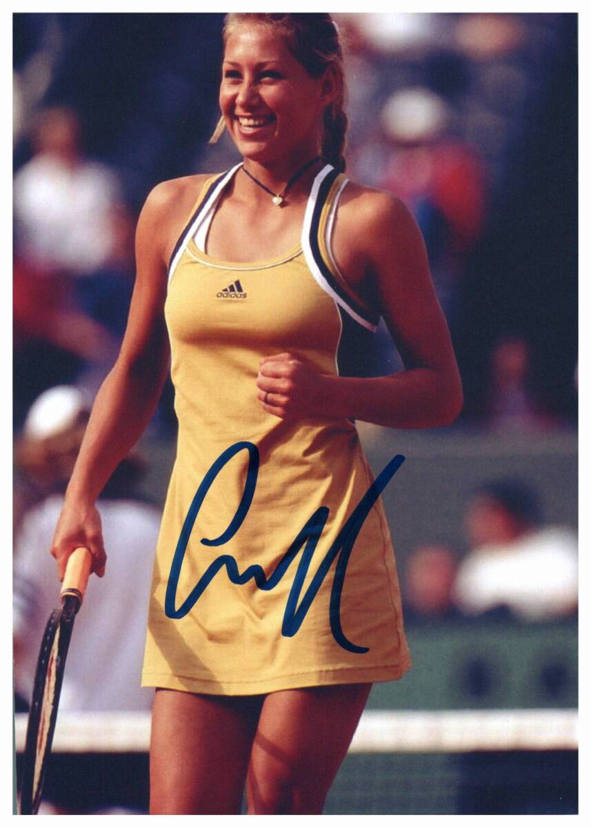 アンナ・クルニコア直筆サイン入り2Lサイズ写真…Anna Kournikova… アンナ・クルニコア直筆サイン入り2Lサイズ写真…Anna Kournikova
