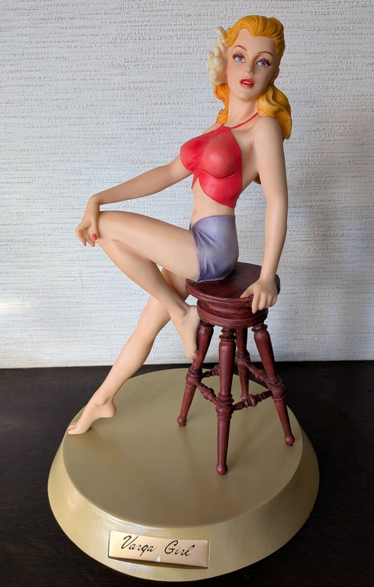 バーガ・ガール Varga Girl  世界限定品　ピンナップガール 未使用】P15-2【ドイツ】21cm ボンテージ美女フィギュア / 店舗BAR