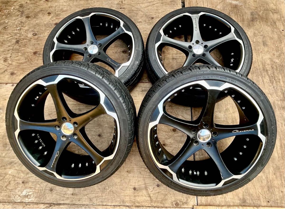 ジオバンナ ダラー5 20インチ （ホイール・タイヤ）4本セットの落札