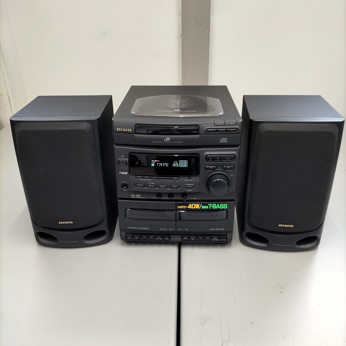 音出しOK☆SONY ソニー CMT-PX5 シルバー システムコンポ MD CD 3枚