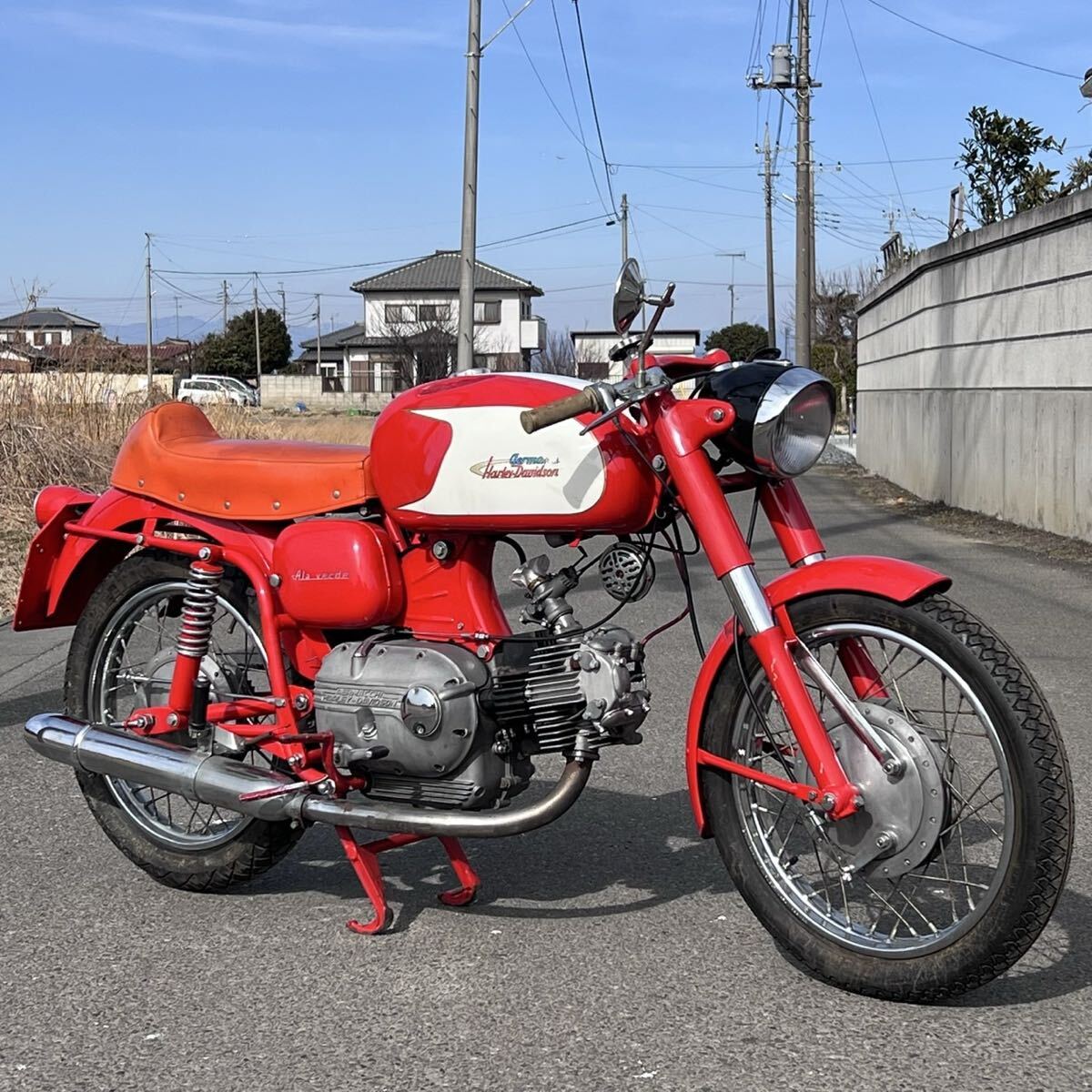 マルシン ハーレーダビットソン 1948 Panhead 1200 1/6 emgine model