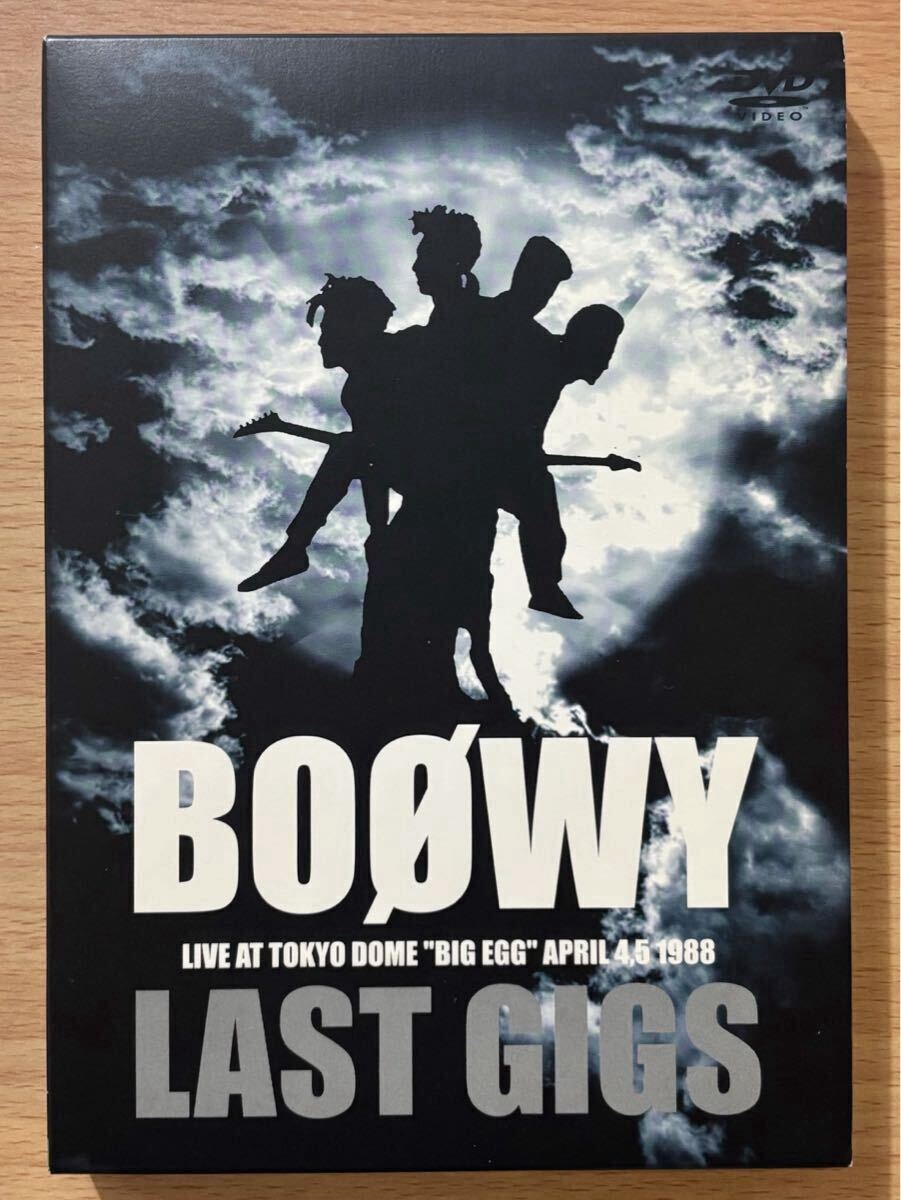 z5019 「BOOWY LAST GIGS LIVE AT TOKYO DOME BIG EGG APRIL 4,5 1988