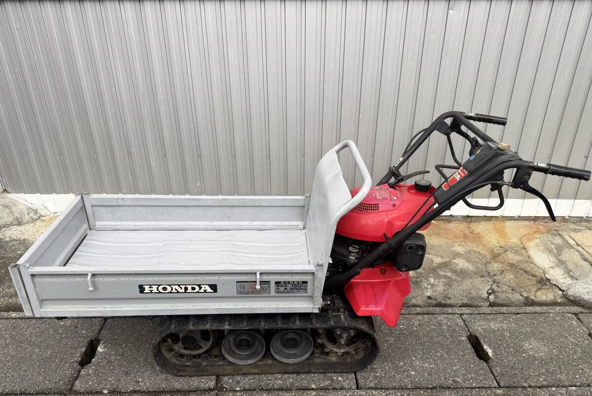 中古】【美品】 HONDA ホンダ 力丸 HP400 クローラー キャタピラ 手動