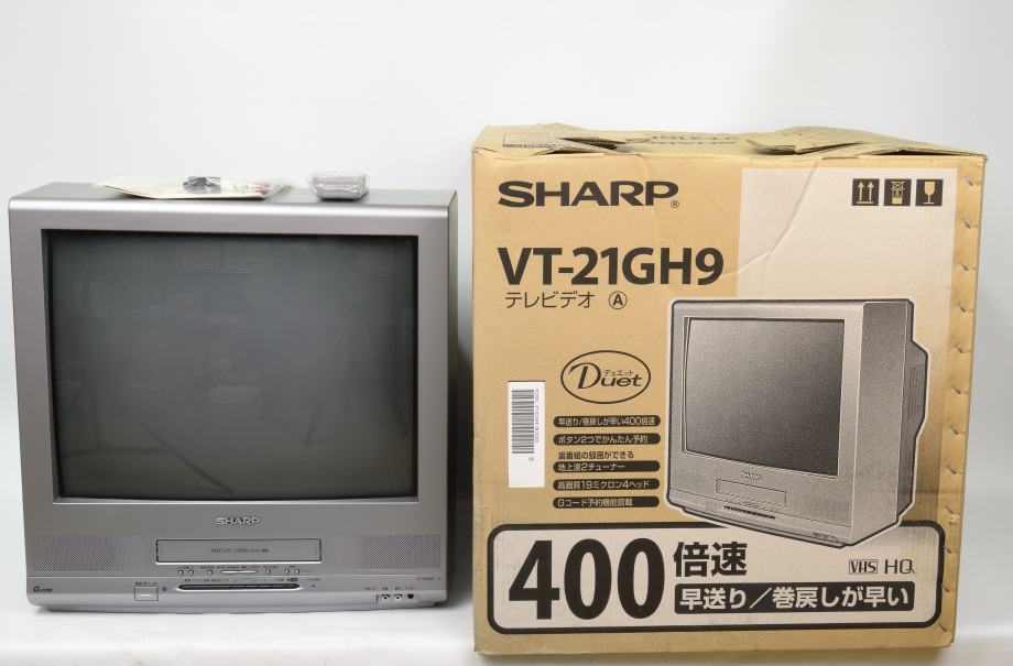 ジャンク品】注目：SHARP☆シャープ 14型テレビデオ VT-14M10☆94年製
