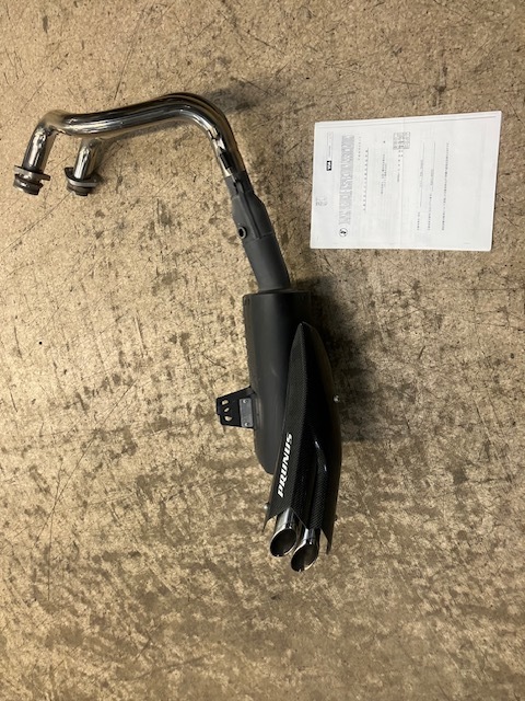 中古】○XJR400/4HM 純正OP/ワイズギア 4本出し フルEX マフラー 希少