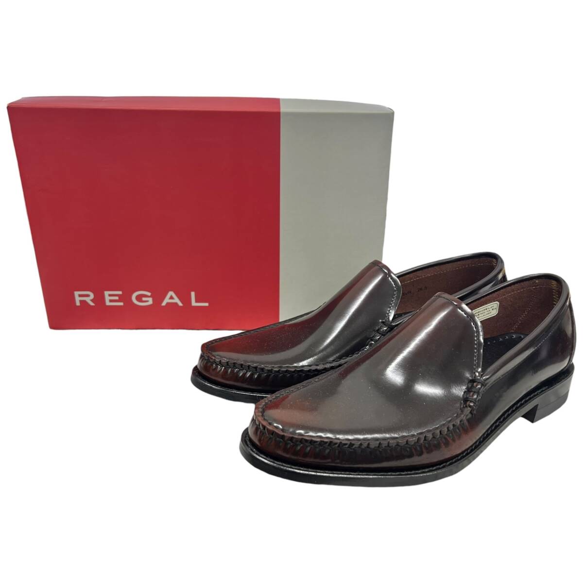 目立った傷や汚れなし】極美品 REGAL 26.5 ビジネスシューズ コブラ 