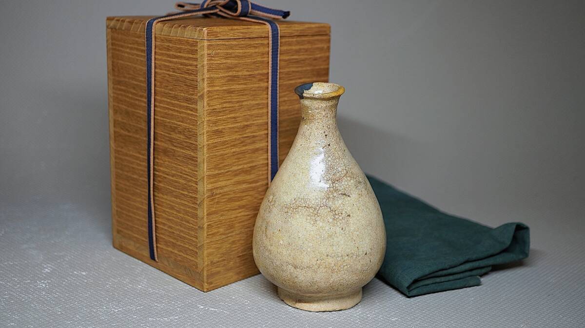 哲】【特別出品】味わい深い李朝井戸徳利 （李朝前期）の落札情報詳細