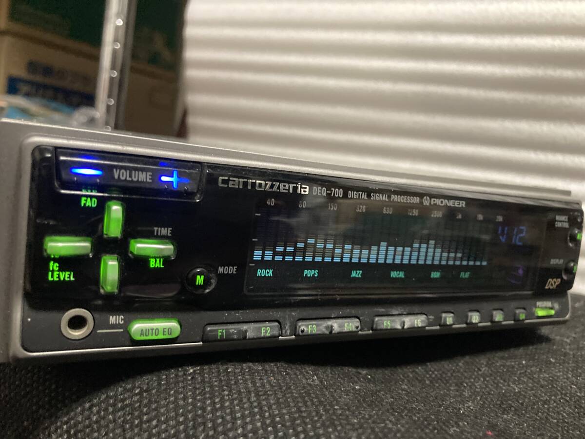 中古】カロッツェリア MEH-P9900 CDS-P5000 スペアナ CD MD 完動品の