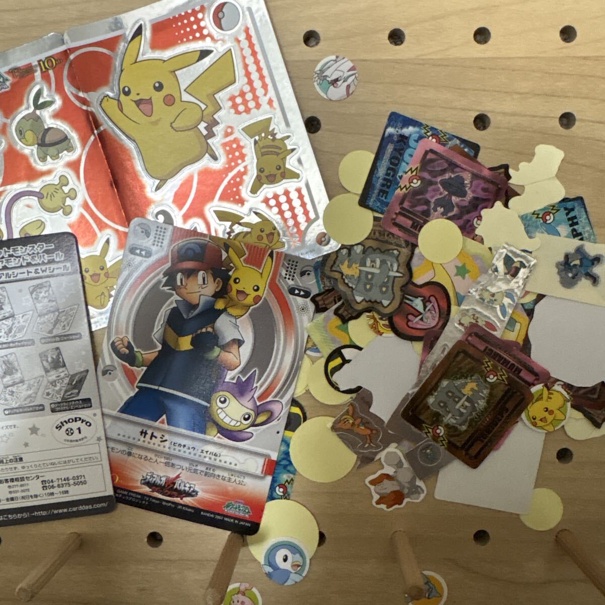 ポケモン AG アニメステッカー ずかん編」「パタパタシールダス」 2 