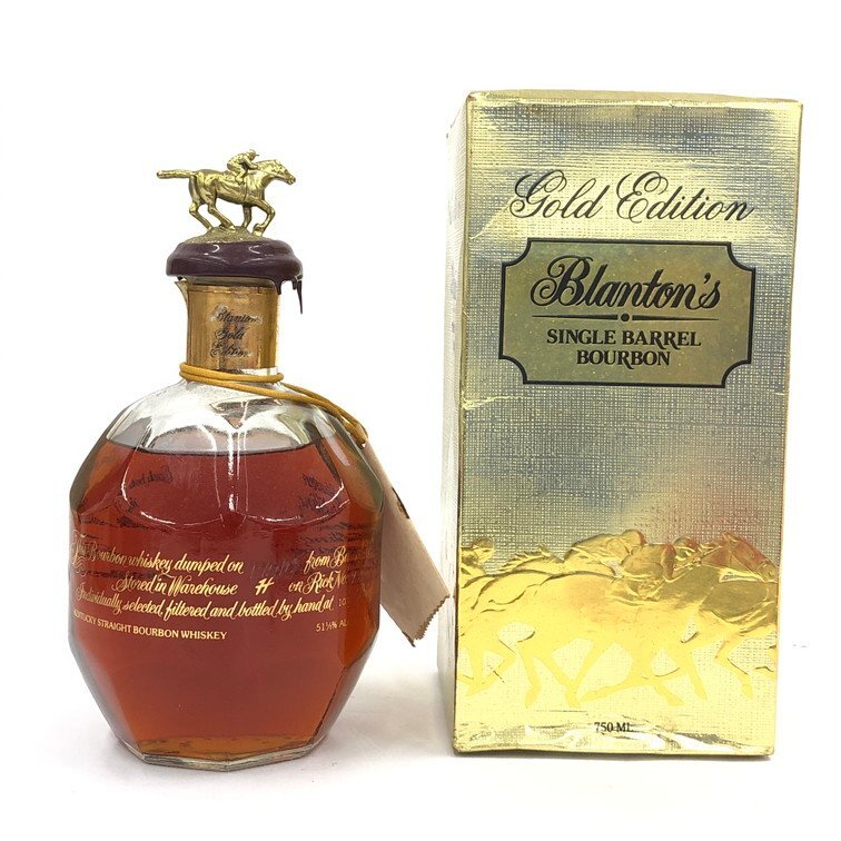 12本セット ブラントン Blanton's シングルバレル バーボン ウイスキー