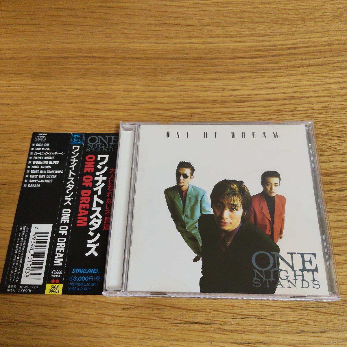 値下【廃盤】ONE NIGHT STANDS　５枚セット ONE NIGHT STANDS(ワンナイトスタンズ)「バッドボーイブルース」イカ天