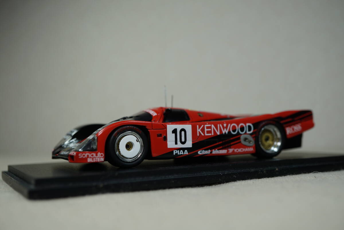 1/43 少し難あり ルマン spark Porsche 962 CK6 #10 1988 Le Mans 24h