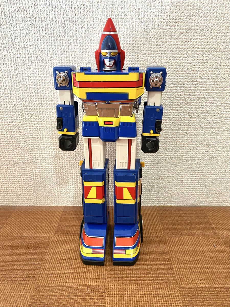 傷や汚れあり】564☆電撃戦隊チェンジマン 超合金 チェンジ