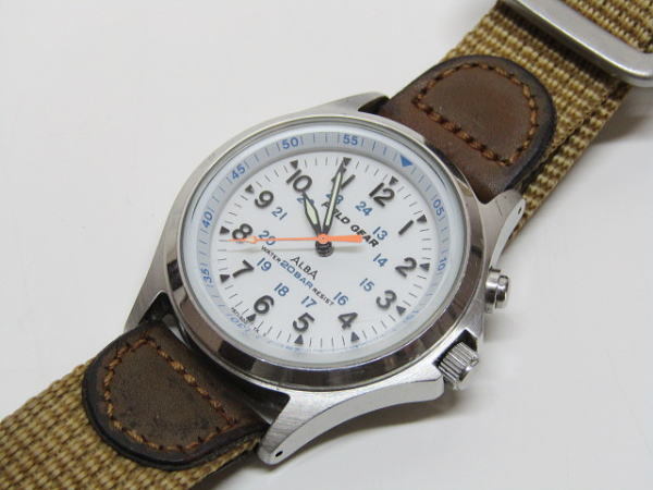 新品】1.未使用品/デットストック品/SEIKO ALBA AQUA GEAR セイコー