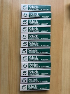 新品】M【1-26】☆7 Schick シック 替刃・剃刀本体 4点まとめて