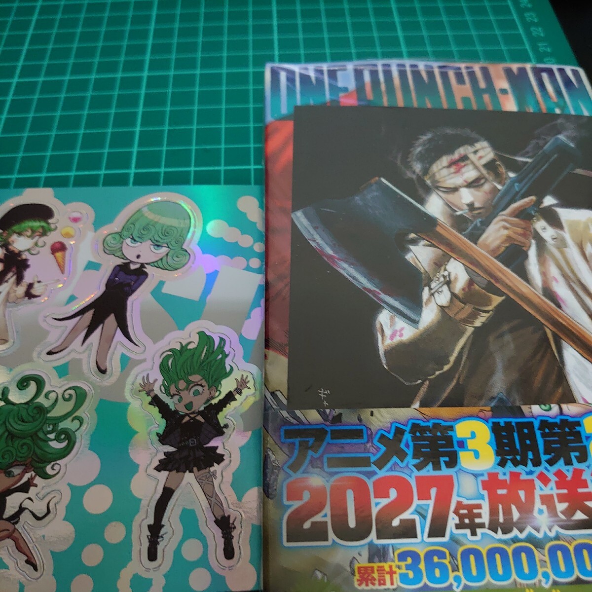 初版 帯付◇ONE 村田雄介 ワンパンマン 1～19巻 イラストカード.色紙