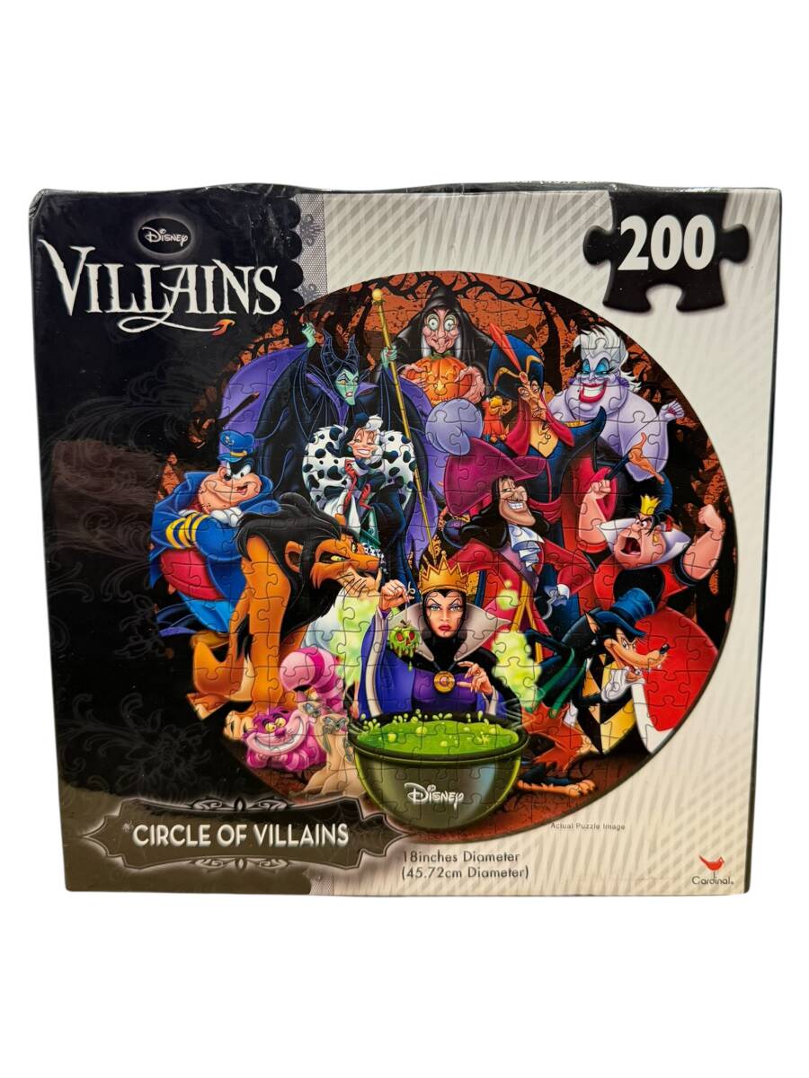 中古) 光る！ ジグソーパズル ディズニー 「ヴィランズ～恐怖の変身