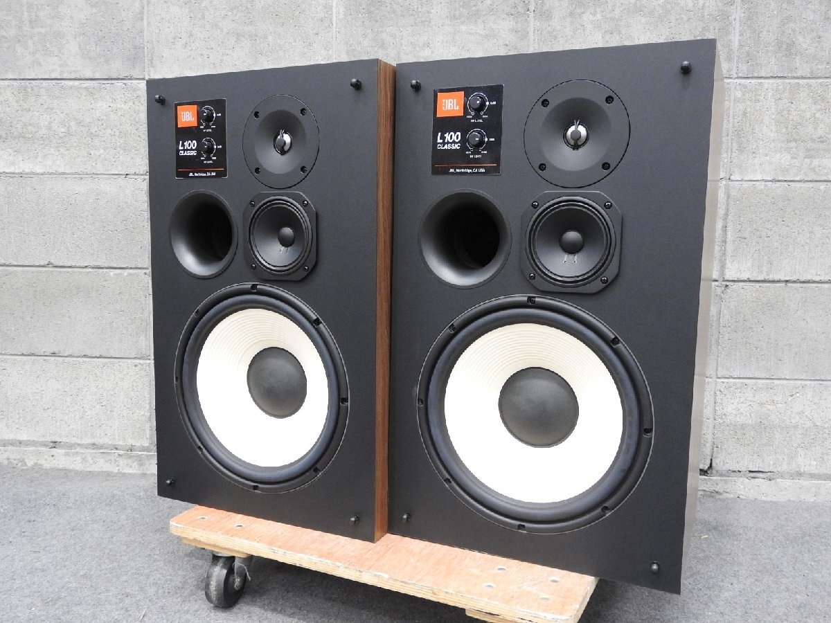 やや傷や汚れあり】Aurex◇◇3Way スピーカー ペア MODEL SS-V7W◇◇8Ω