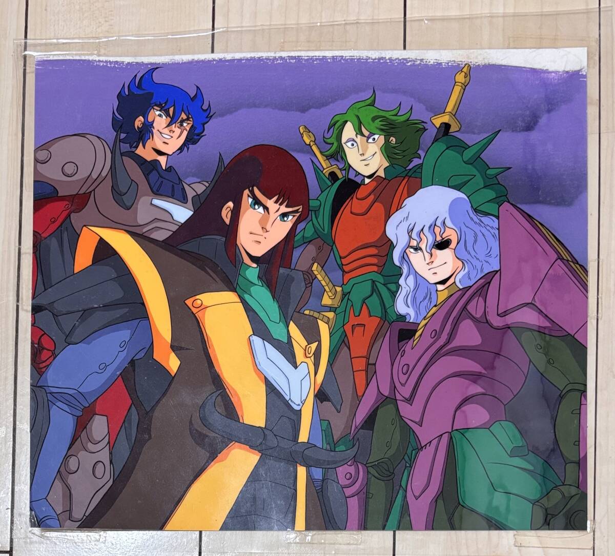 中古】◎鎧伝サムライトルーパー 幻魔将・螺呪羅（ラジュラ） 原画