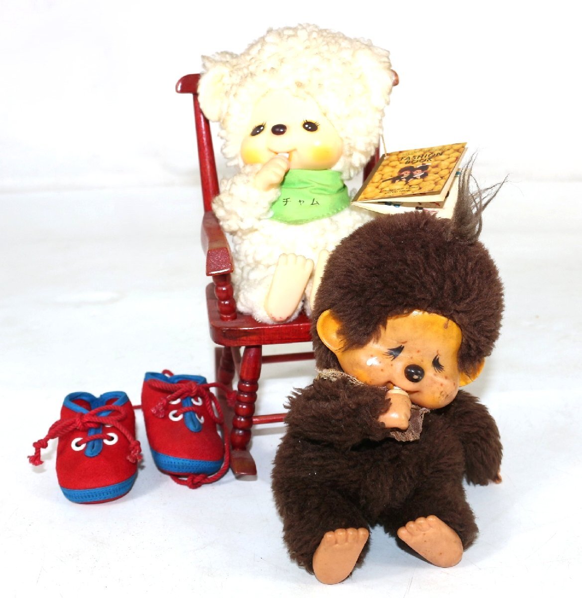 美品 当時物◇セキグチ モンチッチお友達ひつじのチャムぬいぐるみ