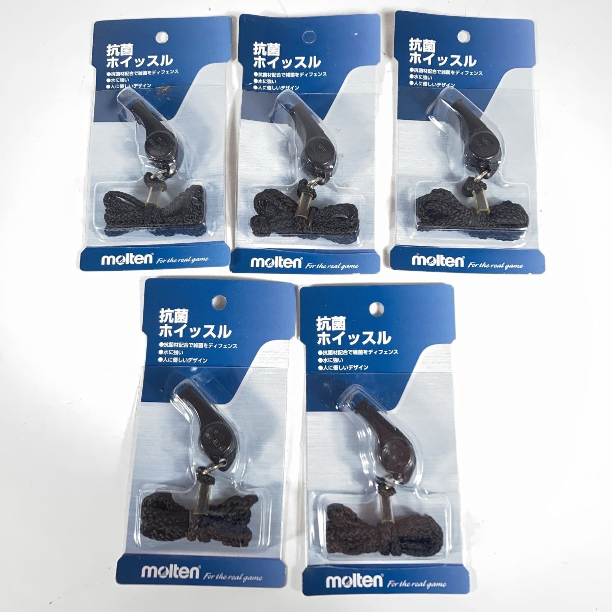 ジャンク】☆ジャンク品☆4連チアホーン molten モルテン 応援ラッパ