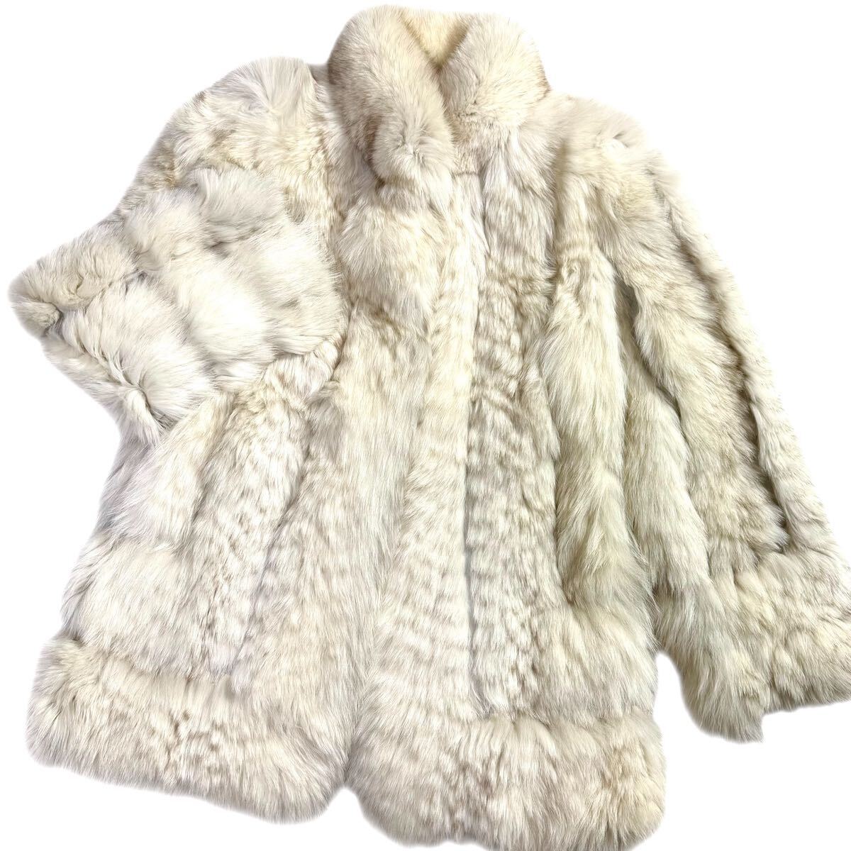 TO BE CHIC トゥービーシック 最高級 ブルーフォックスファー付 