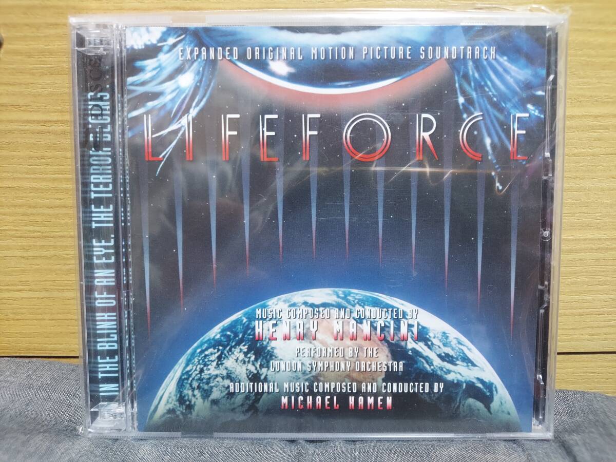 やや傷や汚れあり】◇LIFEFORCE/HENRY MANCINI/スペースバンパイア