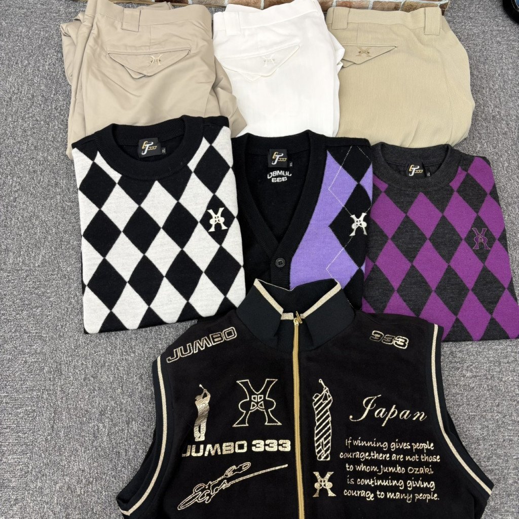 希少！ ジャンボ尾崎 J's 太陽マーク セーター サイズ LLの落札