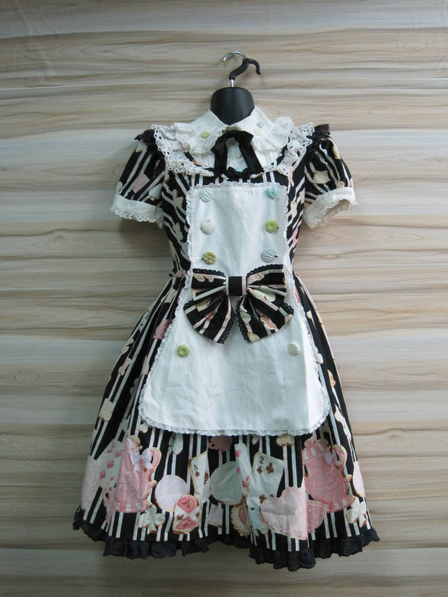 Angelic Pretty アンジェリックプリティ 初期 シフォンワンピース 新品】☆Angelic Pretty Dreamy Parfaitワンピース☆さくらんぼ