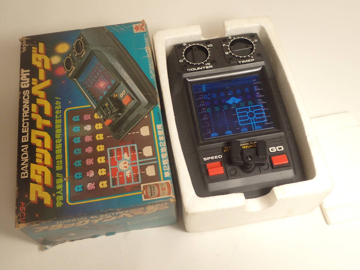 159) バンダイ レトロゲーム LSIポータブルゲーム ミサイル
