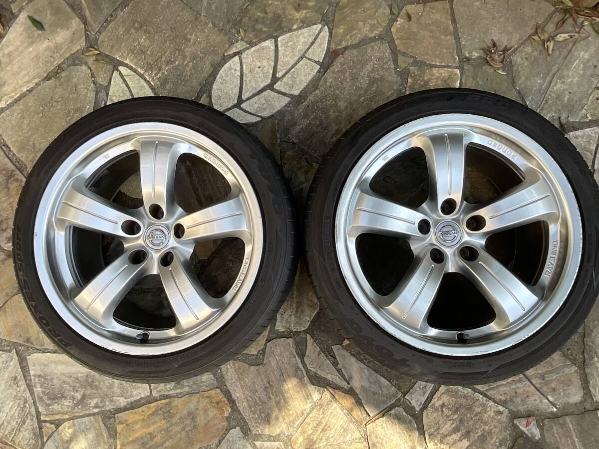中古】Z33フェアレディZ バージョンニスモ☆NISMO RAYS 鍛造 18&19 