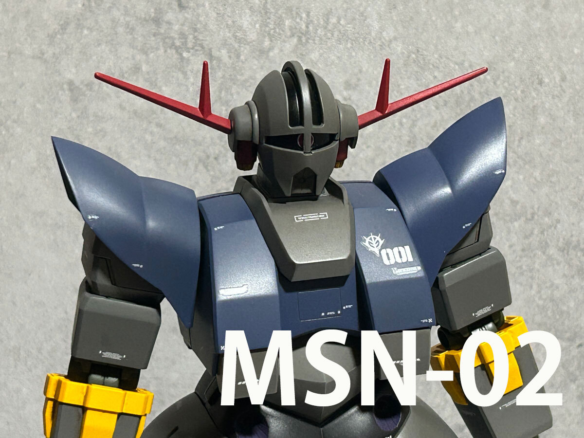 新品】☆数量限定！機甲の城 MSN-02 パーフェクトジオング.改 赤仕様