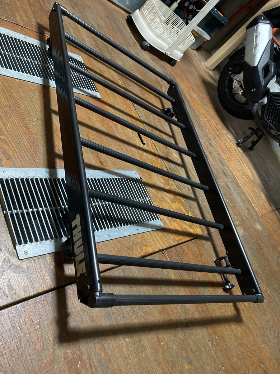 ☆中古廃盤品☆トヨタ純正 THULE スーリー ルーフキャリアバスケット