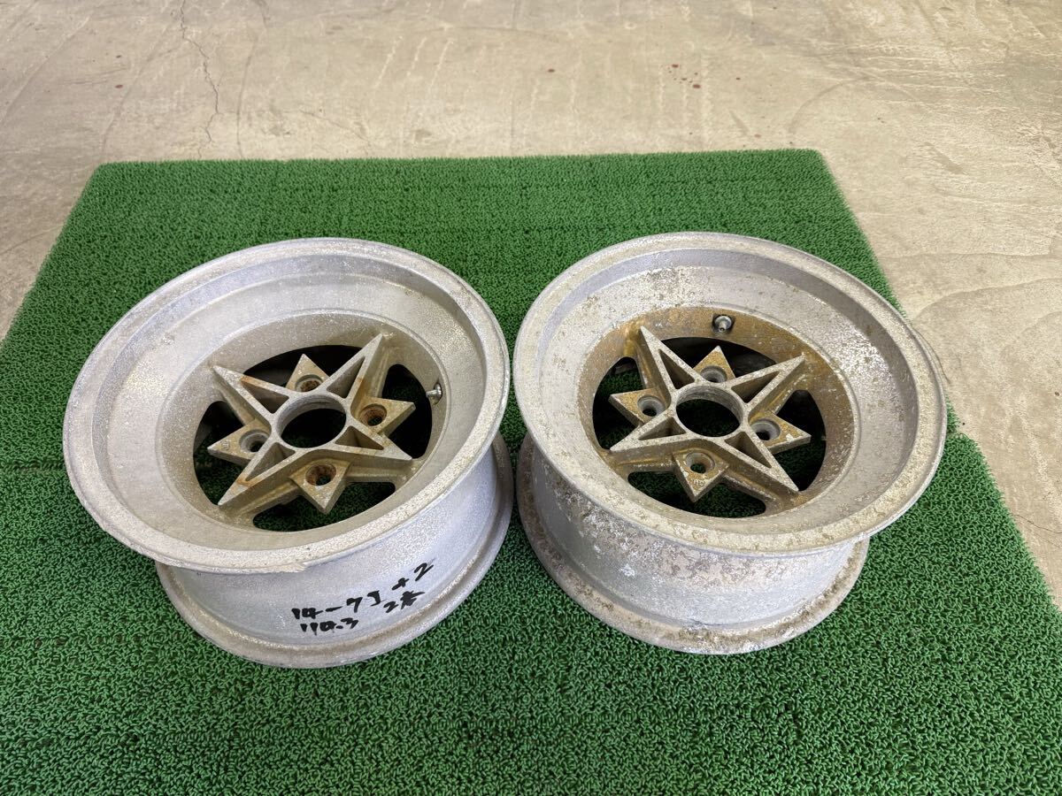 ☆美品☆ TECHNO RACING テクノレーシング 14インチ 7.5J -4 PCD114.3