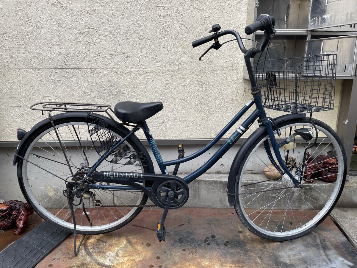 中古】ミヤタ MIYATA シティサイクル アルミビンゴ 27インチ オート