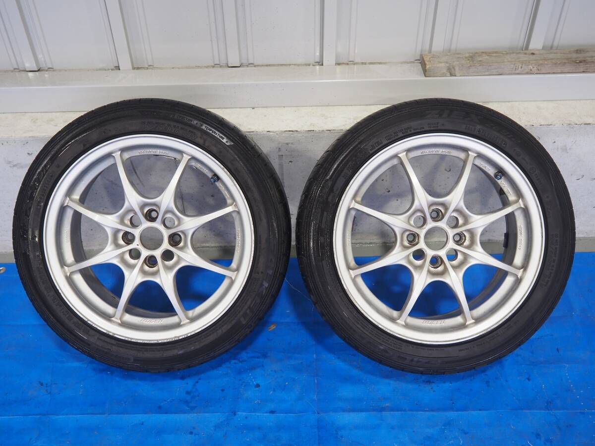 希少 MOMO arrow 17インチ 7.5j +35 PCD100 4H 4本 シビック EF EG