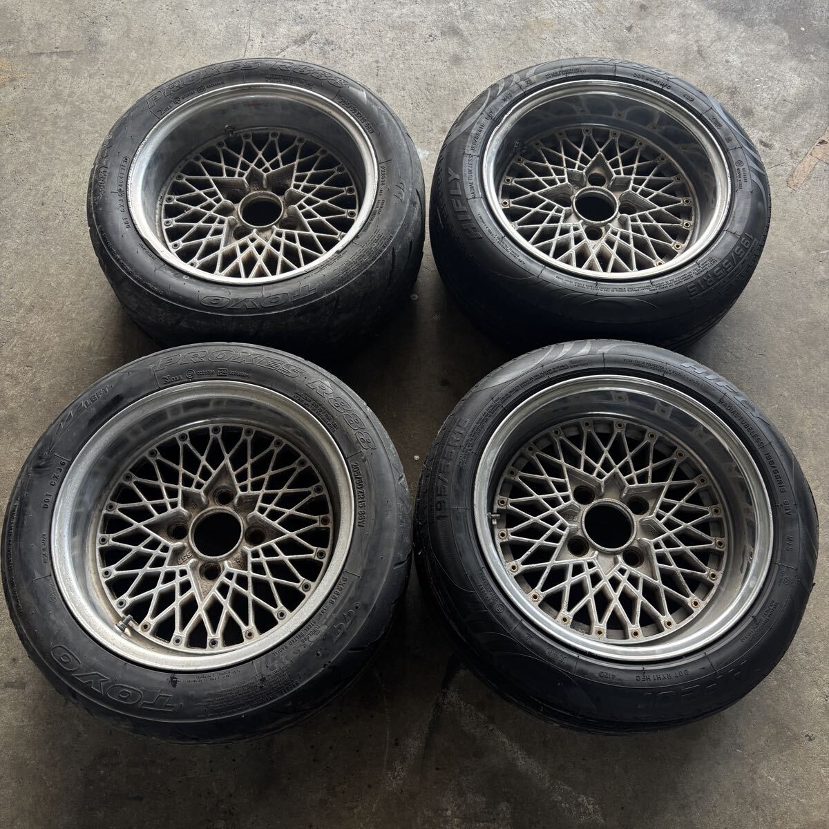 SSR／リバースメッシュ／15インチ・7．5J・Bタイプの落札情報