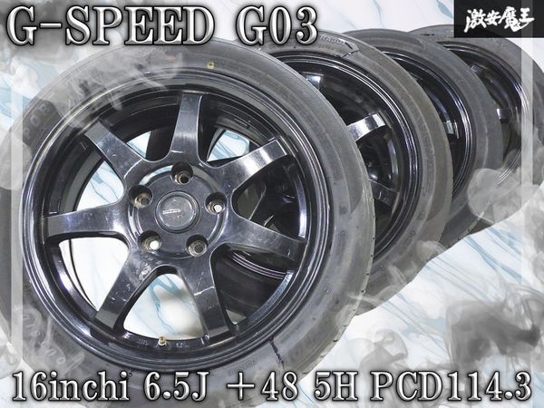 SPEEDLINE スピードライン 五本スポーク PCD98 16インチ 7J ＋30 中古
