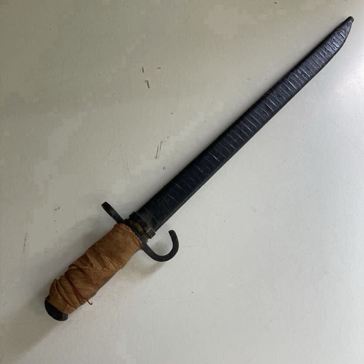実物 日本軍 三十年式銃剣 後期型 工廠印有 大日本帝国陸軍/ゴボウ剣