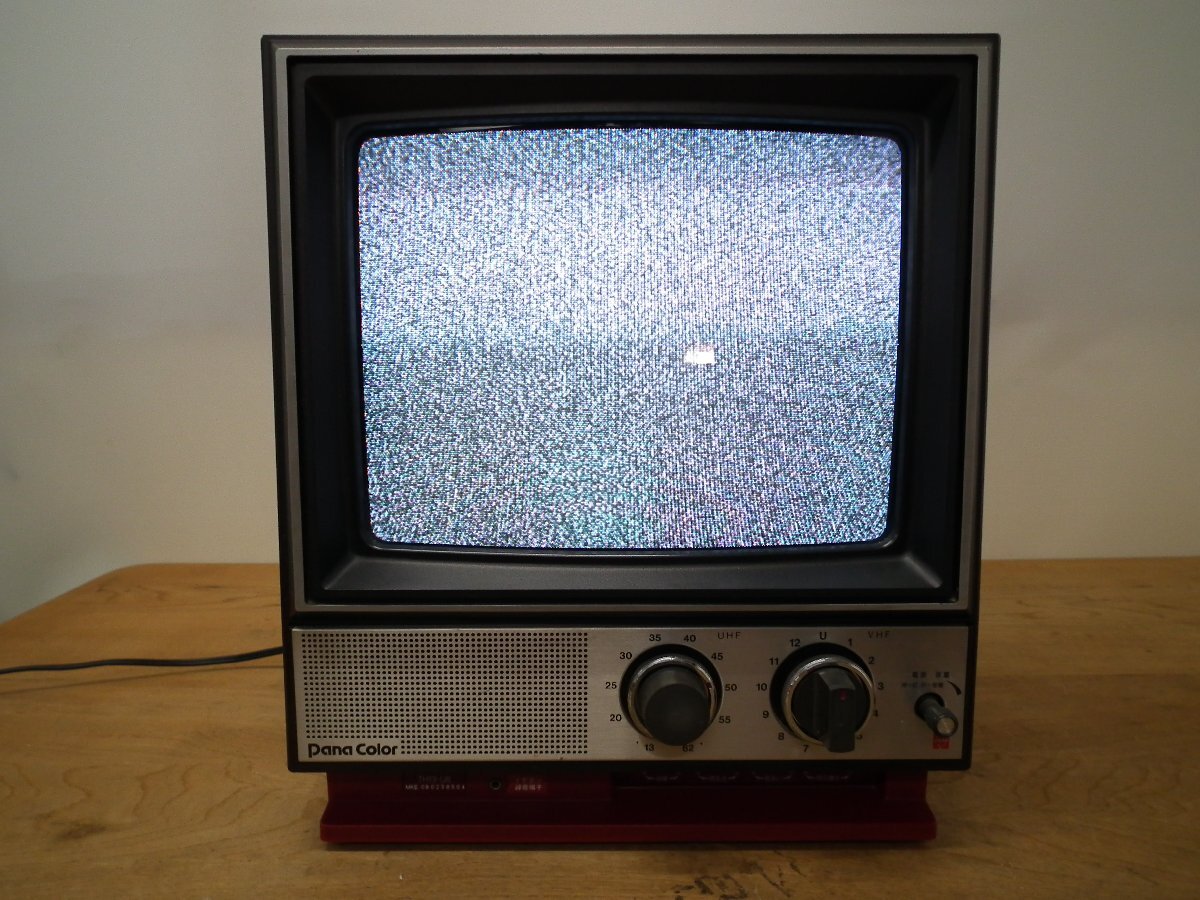 中古】□47 ナショナルカラーテレビ Pana Color/パナカラー TH-8500F