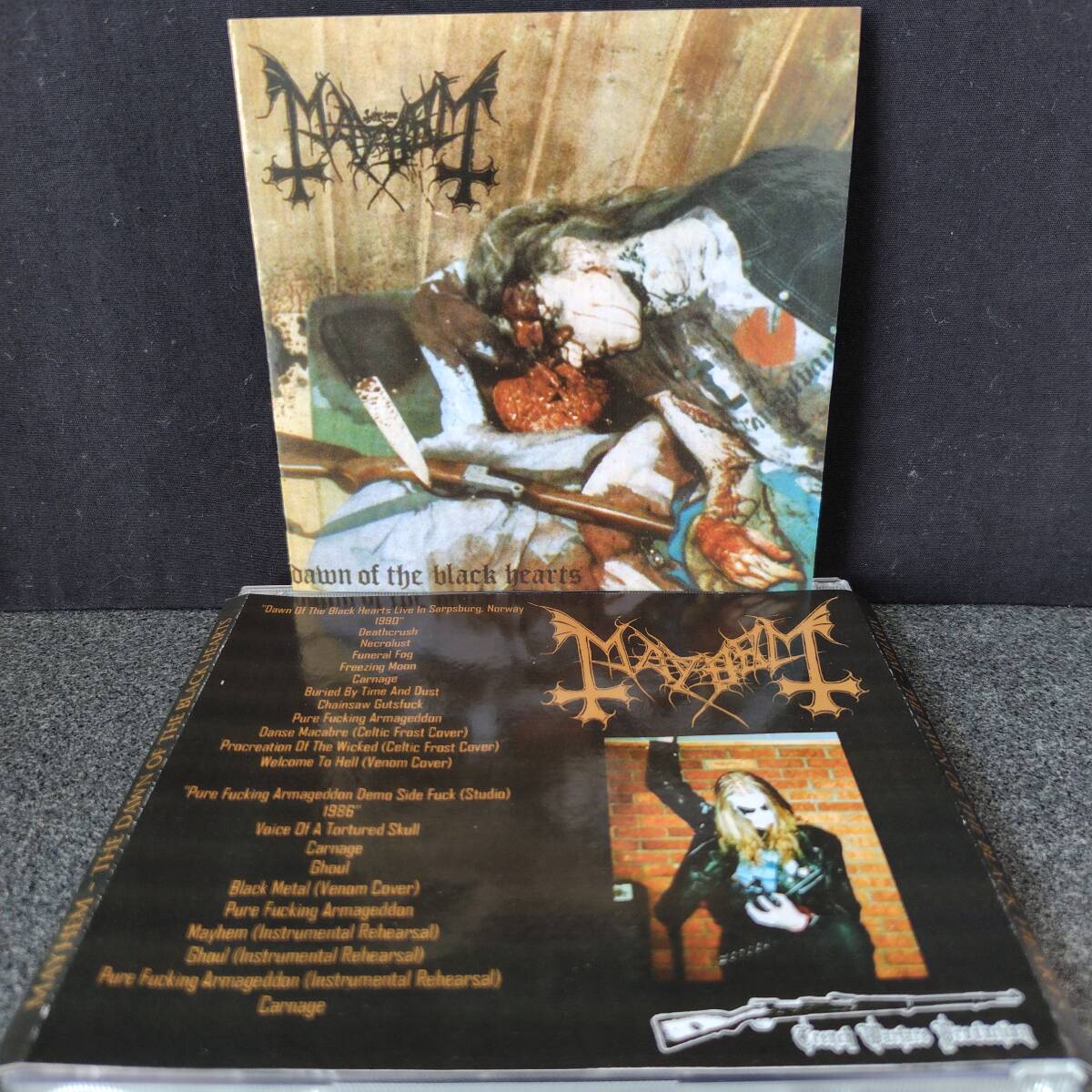 極美帯 美品 初回特典メタル・ステッカー付き 2枚セット 廃盤 BURZUM