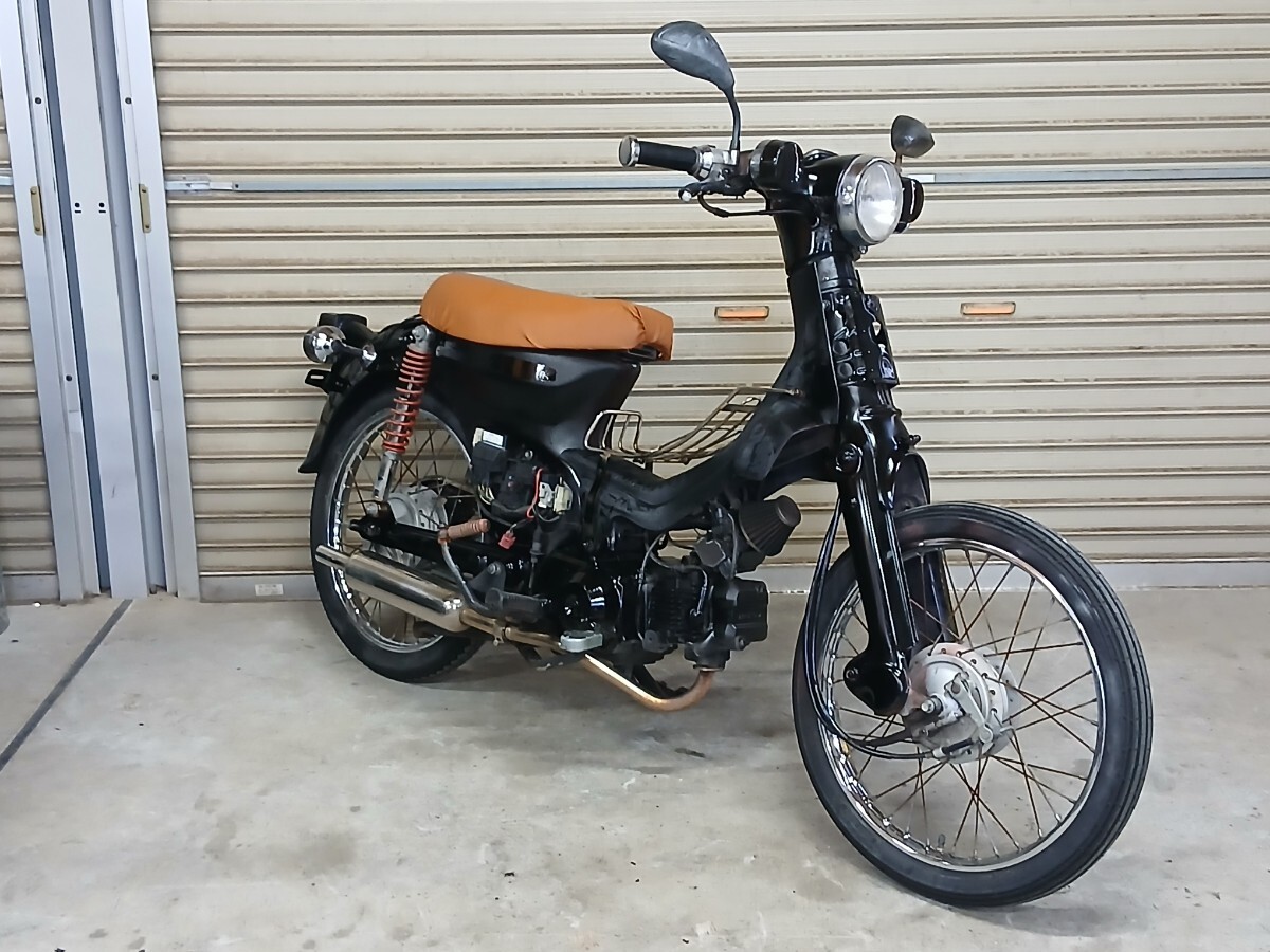 ホンダ リトルカブ 人気クリーム色セル付4速リトルカブFI