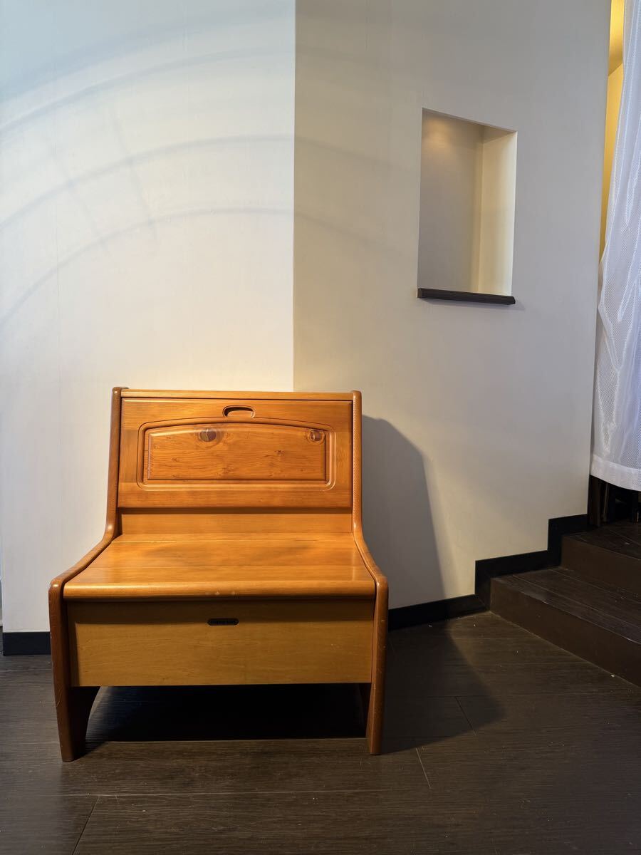 ☆イタリア家具☆カッサパンカ 収納ベンチ サイドボード 幅89cm 