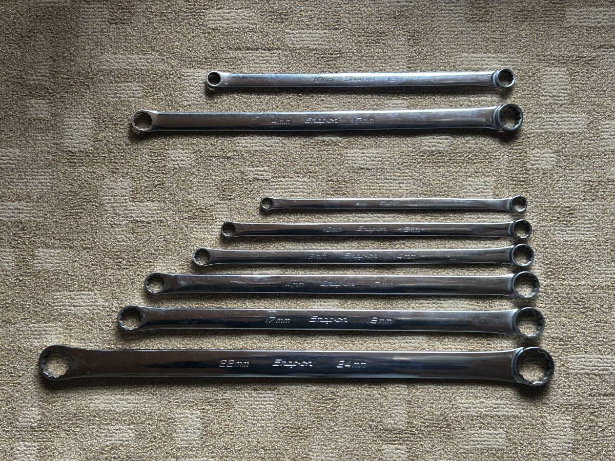 やや傷や汚れあり】P◎中古品◎工具『Snap-on 15°オフセットロング 