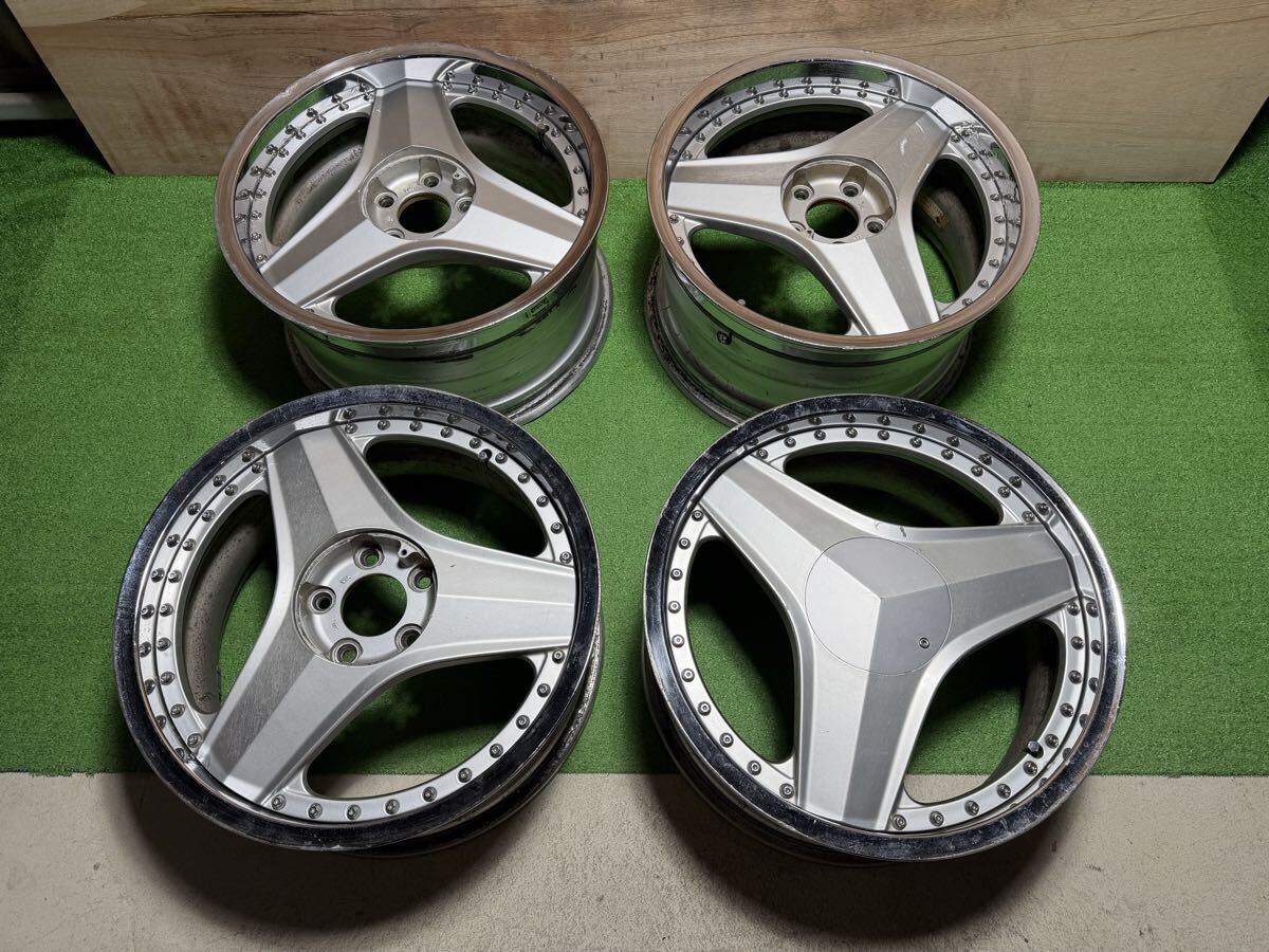 新品未使用品インタウナー17インチ　5穴　114.3 ジャンク品 中古ホイール ENKEI エンケイ インタウナー 17インチ 8J +