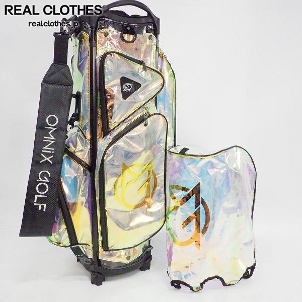 新品】個性的！！刺繍入り GUIOTE ゴルフ キャディバッグ caddie bag