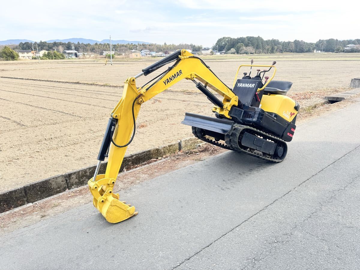 動画有！売り切り！ヤンマー B50 油圧ショベル バックホウ ユンボ