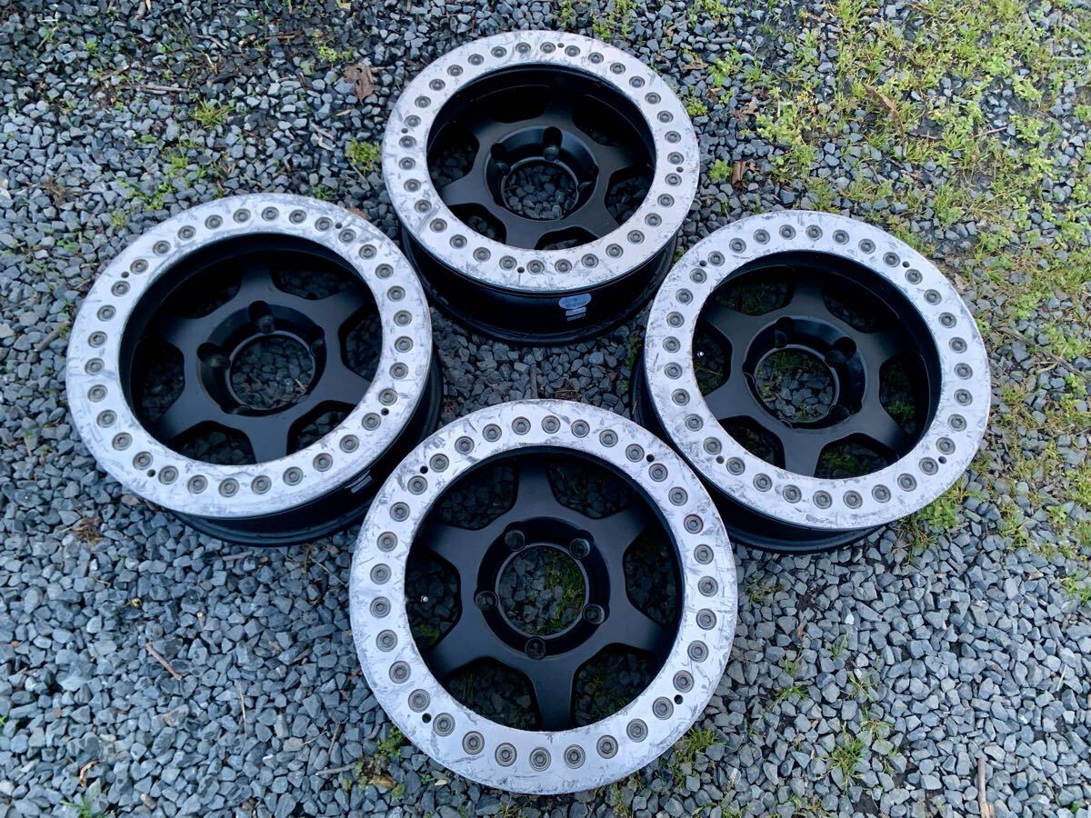 ソリッドレーシング タービンS1 8JX16 (-25) 6穴 ビードロック風 4X4