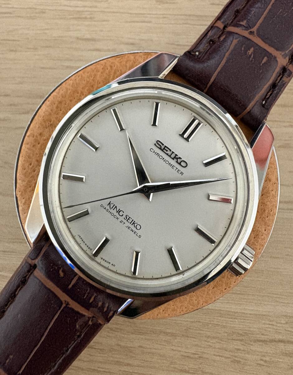KING SEIKO 44キングセイコー 44-9990 Cal.44A 25石 SS メタルバンド付