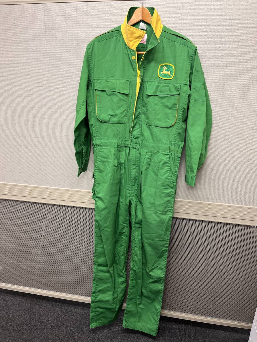 新品】TK02I-0829-4 未使用品 JOHN DEERE ジョンディア つなぎ LL 2L